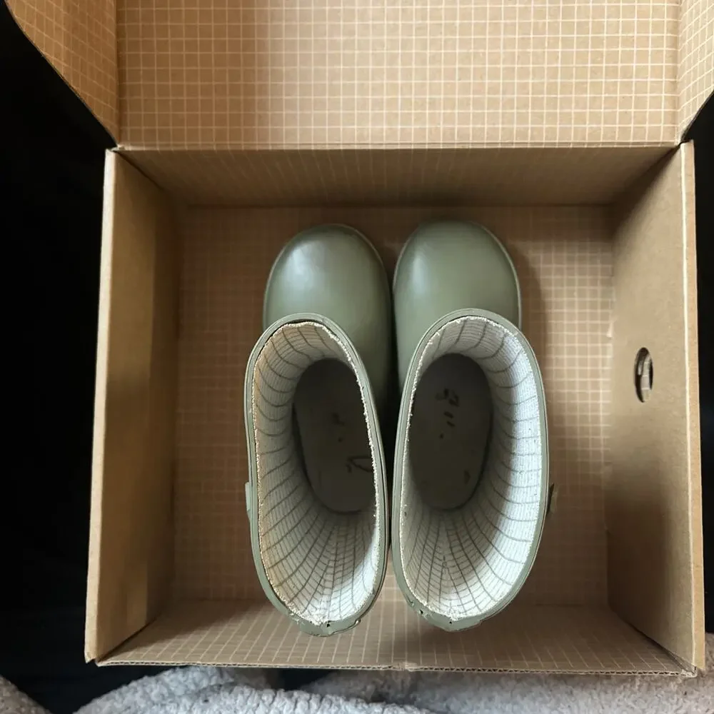 Goumi Toddler- Sage Green Rain Boots Size Toddler 6 - Muddies